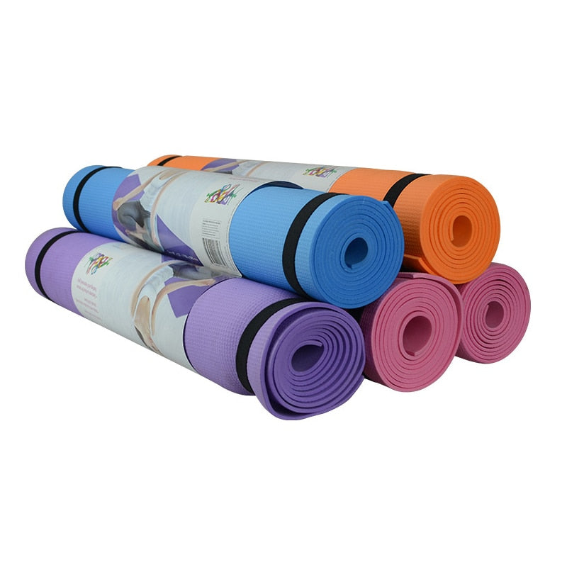 1730*600*6mm Yoga Mat Fitness Mat Carpet Pilates Gym Sports Exercise M –  redfoxfitnessproducts